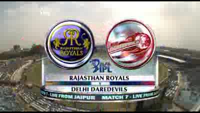 Full Match: IPL 2011 MATCH 07 - RR vs DD, 2011-04-12 